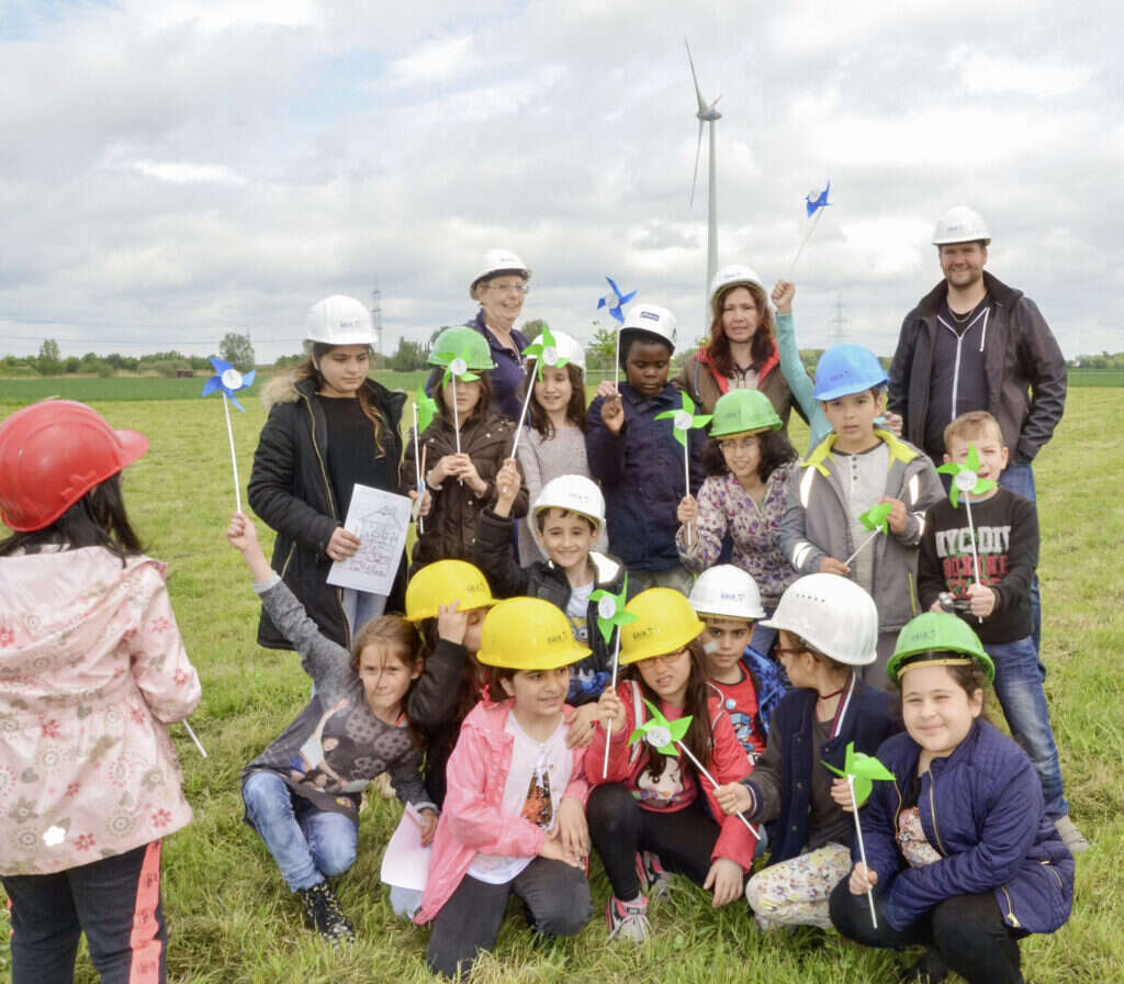Fotografie von spielenden Kindern im Rahmen einer gemeinnützigen Aktion von GAIA