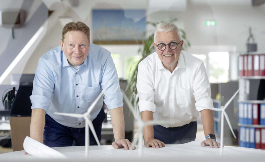 Fotografie von den Geschäftsführern von GAIA - Torsten Szielasko und Michael Wahn