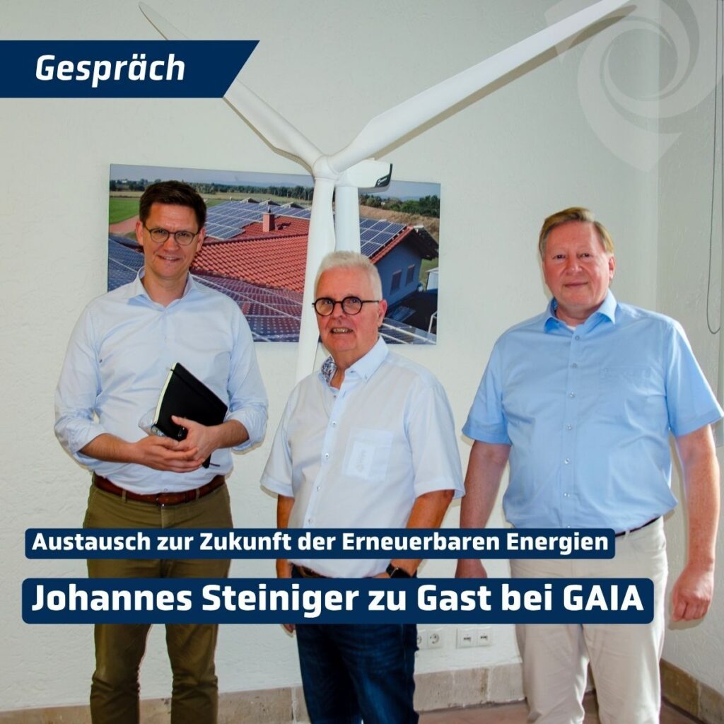 Johannes Steiniger zu Gast bei GAIA